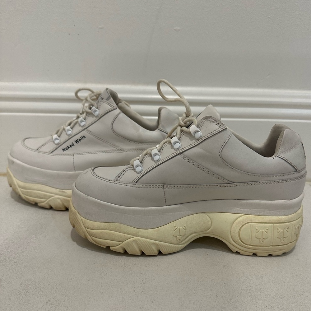 Naked Wolfe Sporty Platform Sneaker Size 9